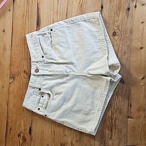 O'Neil Off White Denim Shorts